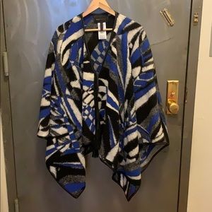 BCBG Wool Poncho